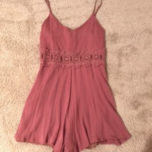 Cute Purple/Pink Romper